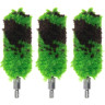Набор ёршиков SHOTTIME пуховки (шерсть), калибр 12, резьба M5 (Папа) ST-BD-12-3-B